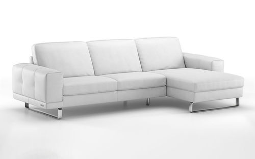 Ecksofa - STAR 1000 - Marinelli - modern / Polyester / weiß