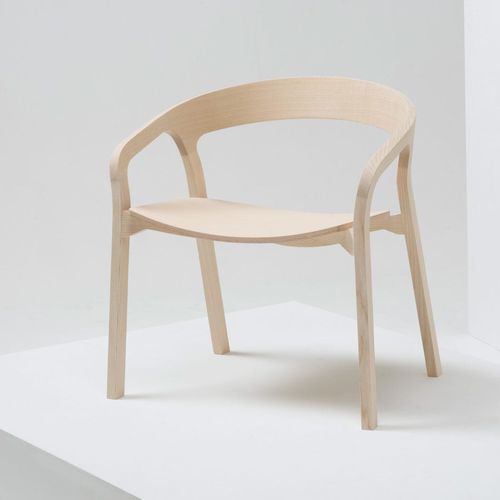 Moderner Sessel - SHE SAID - Mattiazzi - Esche / Esche / schwarz