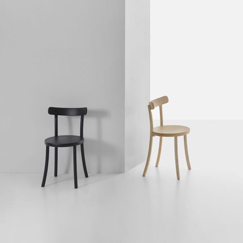 Moderner Stuhl - ZAMPA - Mattiazzi - für den Innenraum / Esche / Gestell aus Esche