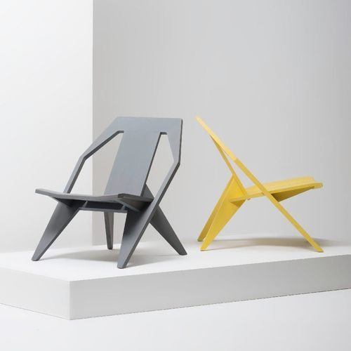 Moderner Sessel - MEDICI  - Mattiazzi - Esche / Esche / grau