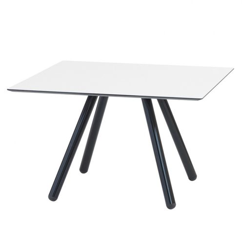 Moderner Couchtisch - JET 521-Q - et al. - Stahl / quadratisch / für Hotels