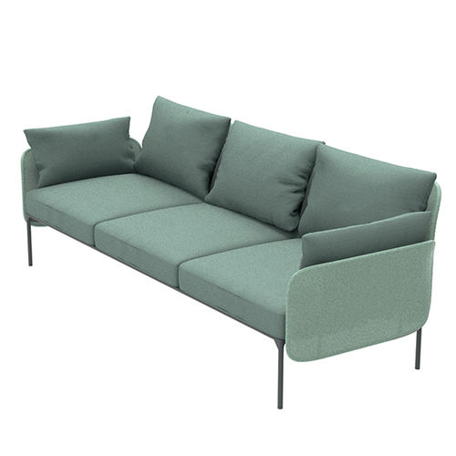 Modernes Sofa - Bloom 1217  - et al. - für Außenbereich / Stoff / mit Armlehnen