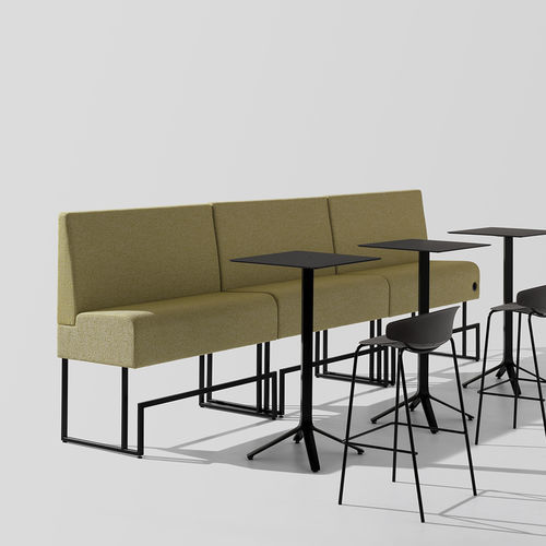 Modulare Polsterbank - Space+ 1412 - et al. - modern / Stoff / Gestell aus Stahl