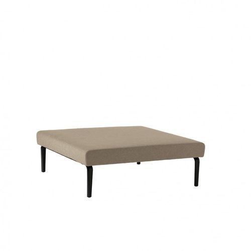 Moderne Ottomane - Ambit 1071 - et al. - Stoff / Aluminiumguss / rechteckig