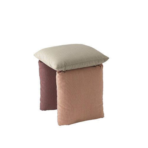 Hocker / originelles Design - Pillow 219 - et al. - Stoff / Gestell aus Stoff / doppelt
