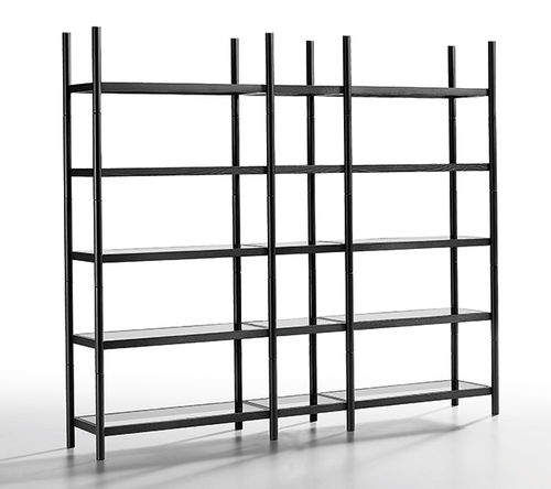 Modulregal - SIENA - MIDJ - modern / Holz / lackiertes Metall
