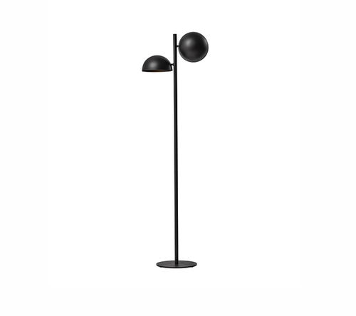 Bodenlampe - Charlotte - MIDJ - Metall / Bauhaus-Design / mit Kabel