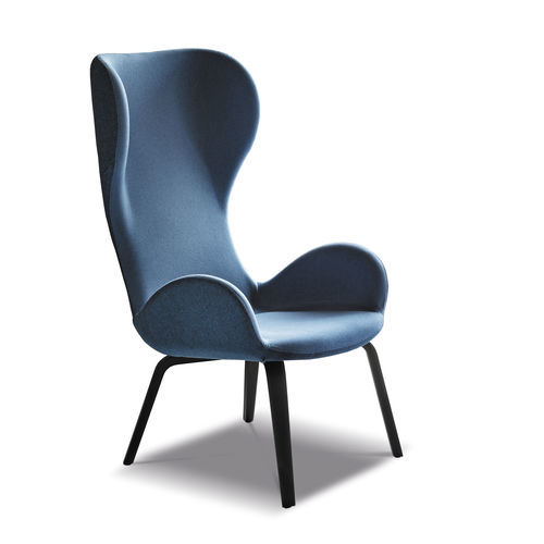 Moderner Sessel - Dalia PE LN TS - MIDJ - Stoff / Leder / Kunstleder