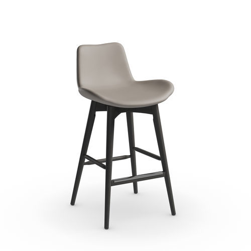 Moderner Barstuhl - Dalia LR TS - MIDJ - für den Innenraum / Stoff / Leder