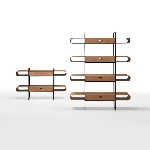 Modul-Bücherregal - Apelle - MIDJ - Wand / originelles Design / für Gewerbegebrauch