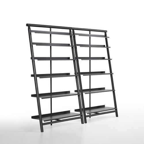 Wandmontiertes Bücherregal - Suite  - MIDJ - hoch / modern / für Gewerbegebrauch