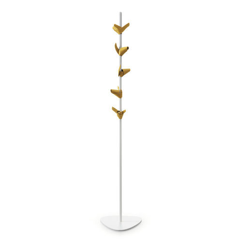 Bodenstehender Garderobenständer - Apelle TREE - MIDJ - originelles Design / Metall / Leder