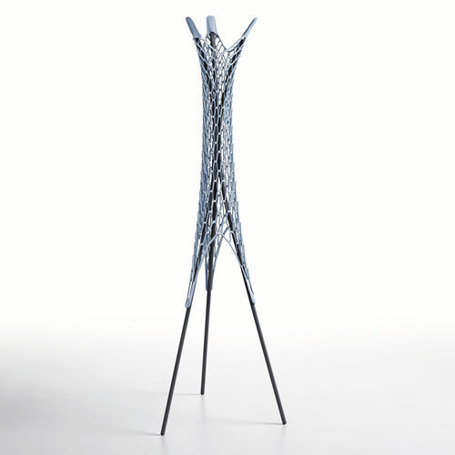 Bodenstehender Garderobenständer - Guapa - MIDJ - originelles Design / Metall / Leder