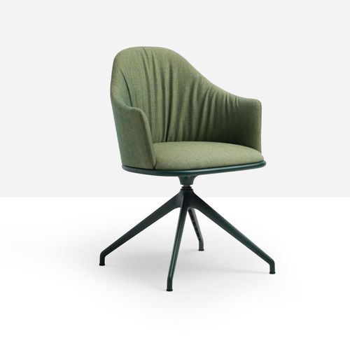 Moderner Bürosessel - Lea Deluxe P GX TS - MIDJ - Stoff / Leder / Kunstleder