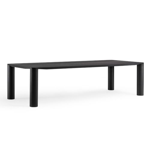 Moderner Tisch - Eggen  - MIDJ - Holzfurnier / Gestell aus Furnierholz / rechteckig