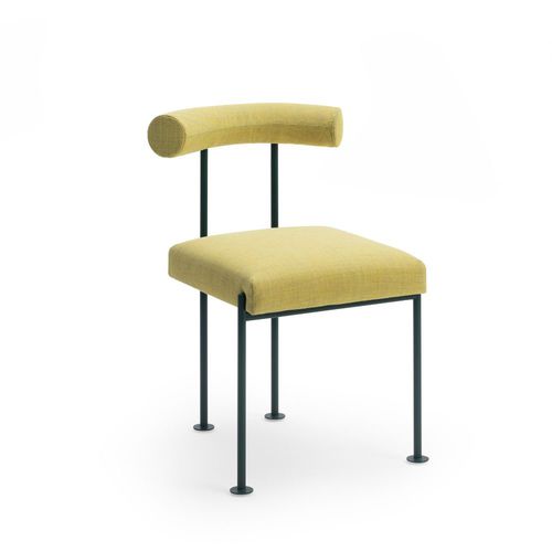 Stuhl / originelles Design - Qua-ndo S M TS - MIDJ - für den Innenraum / für Wohnzimmer / Stoff