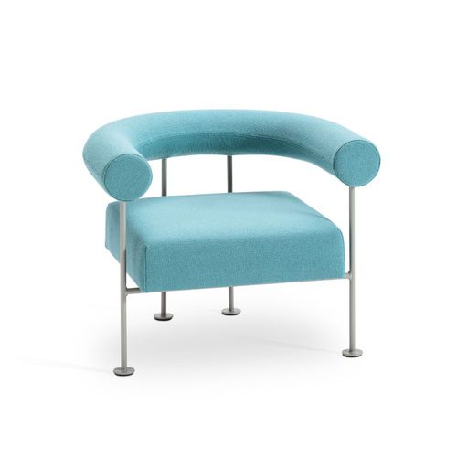 Moderner Sessel - Qua-ndo AP M TS - MIDJ - Textil / Kunstleder / Tierfell