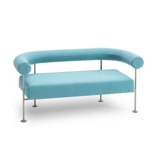 Modernes Sofa - Qua-ndo DV M TS - MIDJ - für Wohnzimmer / Leder / Kunstleder