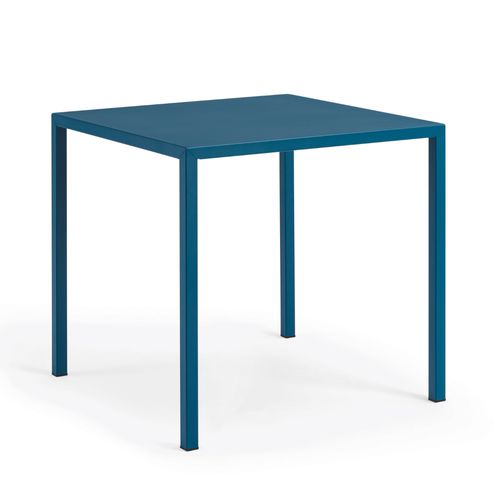 Moderner Tisch - Fold - MIDJ - aus lackiertem Metall / Gestell aus Metall / rechteckig