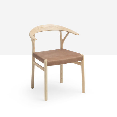 Moderner Stuhl - Oslo - MIDJ - für den Innenraum / Stoff / Kunstleder