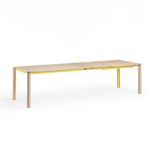 Designtisch / originell - Woody - MIDJ - Holzfurnier / Glas / Laminat