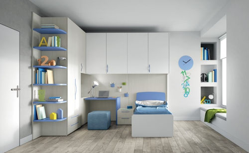 Weißes Kinderzimmer - EVO 22 PONTI - Mistral