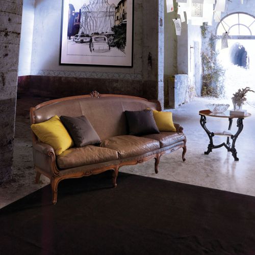Stil-Sofa - ART.270 BP - Bertelè - Leder