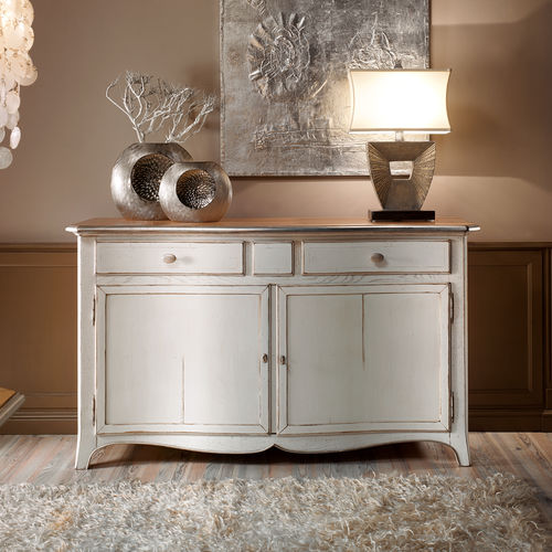 Klassisches Sideboard - CH110 - Mobili Busatto - lackiertes Holz / weiß