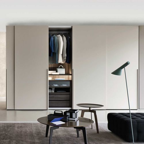 Modul-Kleiderschrank - LISCIA - SANGIACOMO - modern / Eiche / hochglanzlackiertes Holz