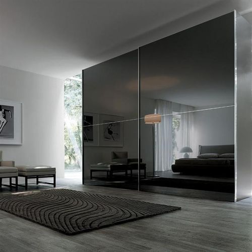 Modul-Kleiderschrank - TWIN - SANGIACOMO - modern / lackiertes Glas / lackiertes Metall