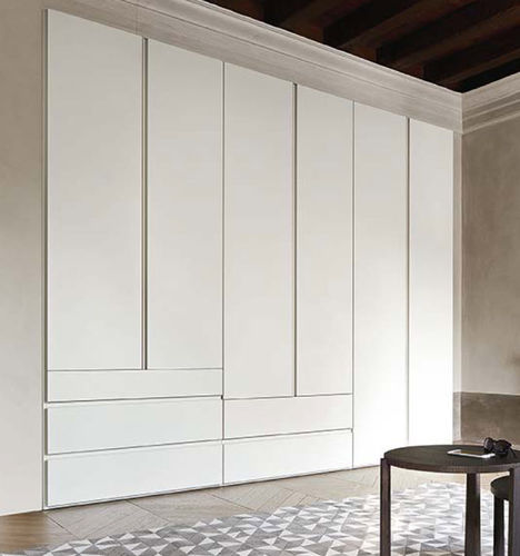 Modul-Kleiderschrank - COLLAGE - SANGIACOMO - Einbau / modern / Eiche