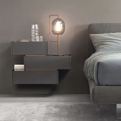 Modularer Nachttisch - Filo  - SANGIACOMO - modern / lackiertes Holz / Eiche