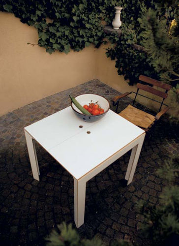 Moderner Tisch - LAST MINUTE - Moormann Nils Holger - Birke / rechteckig / klappbar