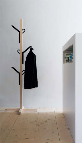 Bodenstehender Garderobenständer - STECKLING - Moormann Nils Holger - modern / Holz
