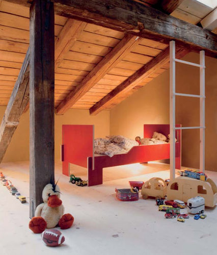 Einpersonenbett - SPROSS - Moormann Nils Holger - modern / für Kinder (Unisex) / Holz