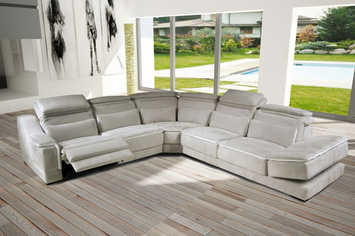 Ecksofa - Nieri - modern / Stoff / mit neigbarer Rückenlehne