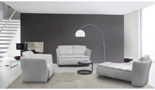 Modernes Sofa - AFFINITY  - Nieri - Leder / Zweisitzer