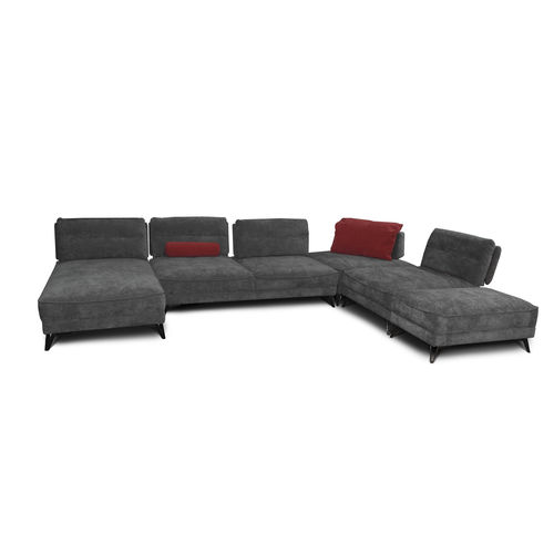 Modulsofa - LEVANTE - Nieri - modern / Stoff / mehrfarbig