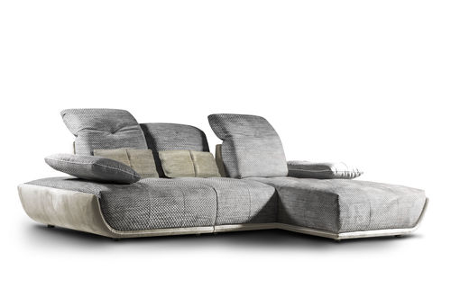 Modulsofa - CASSANDRA - Nieri - modern / Stoff / Leder