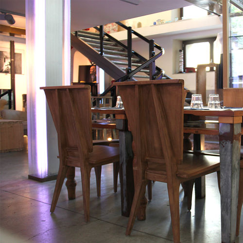Moderner Esszimmerstuhl - PINOCCHIO - NOVO Design Made in Toscana - für den Innenraum / Holz / für Restaurants