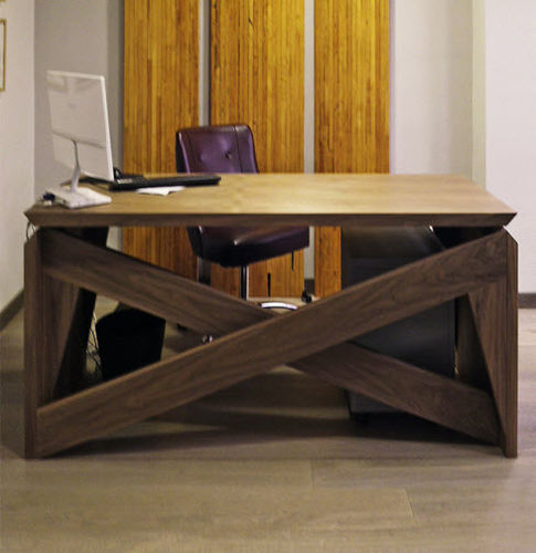Moderner Schreibtisch - IKS - NOVO Design Made in Toscana - Holz