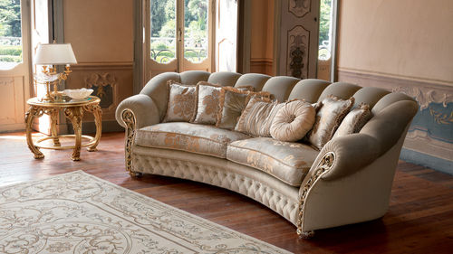 Stil-Sofa - ALTHEA-RING - Pigoli - Stoff / beige / Zweisitzer