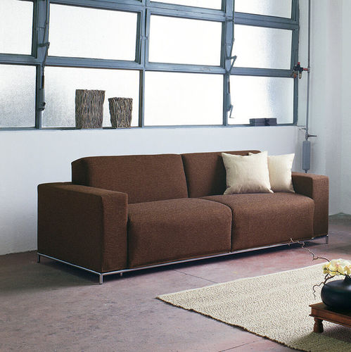 Bettsofa - KOS - Pol 74 - modern / Stoff / braun