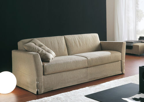 Bettsofa - BELLAGIO - Pol 74 - modern / Stoff / Leder