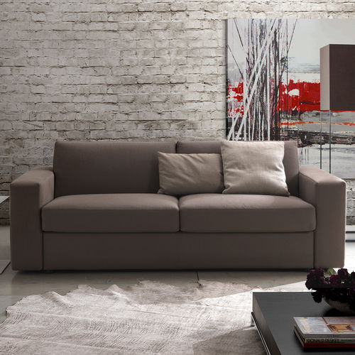 Bettsofa - Pol 74 - modern / Stoff / Leder