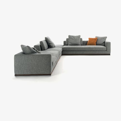 Modulsofa - HERITAGE - RIVA 1920 - modern / Stoff / Leder