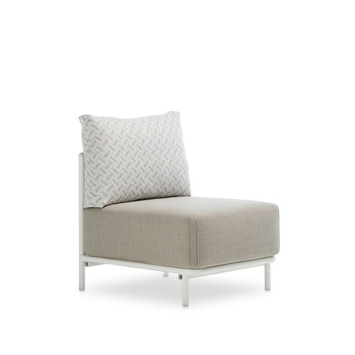 Moderner Kaminsessel - QUEEN - Roberti Rattan - Stoff / Polyurethanschaum / Polyester