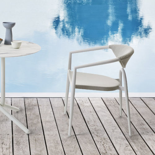 Moderner Stuhl - MARATEA  - Roberti Rattan - für Außenbereich / für den Innenraum / Textilene