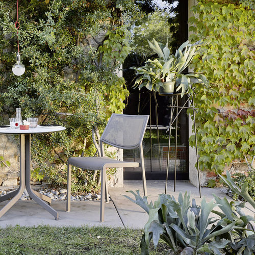 Moderner Stuhl - SAMBA RIO - Roberti Rattan - für Terrasse / für den Innenraum / Textilene