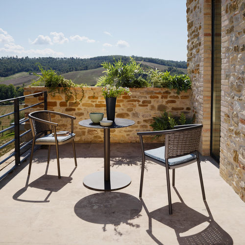 Moderner Stuhl - LIPARI - Roberti Rattan - für Außenbereich / für den Innenraum / Aluminium